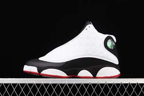 All categories Air Jordan Jordan series basketball shoes Air Jordan 13 G version Air Jordan AJ13 Retro AJ13 Joe 13 black and white panda 414571-104